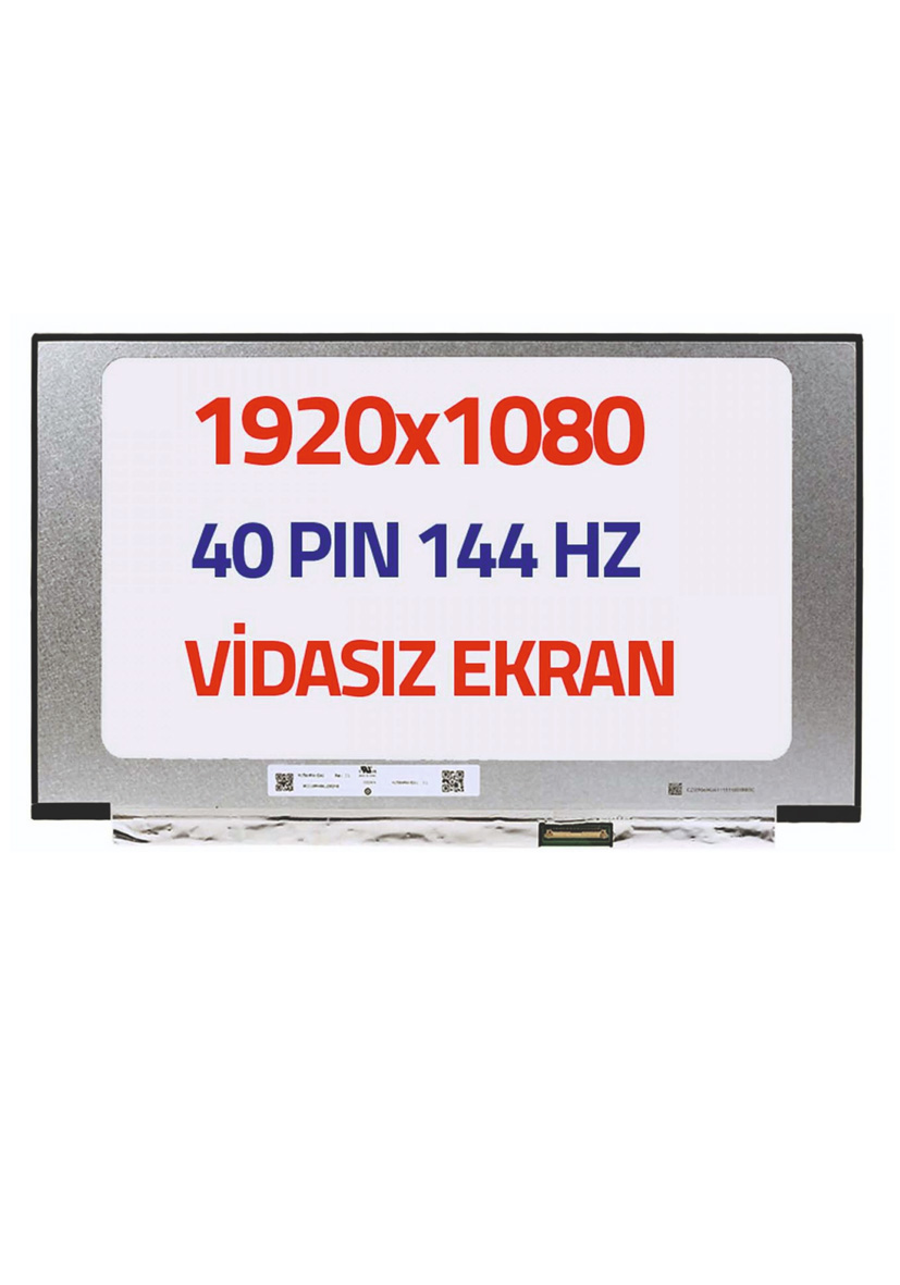15.6" Full HD IPS 40 Pin Slim Led 144Hz Laptop Ekranı - N156HRA-GAA