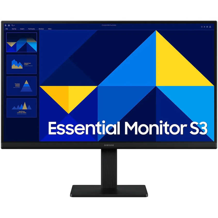 SAMSUNG S3 S30D 22 5ms 100Hz Full HD FreeSync IPS Monitör Siyah LS22D300GAUXUF