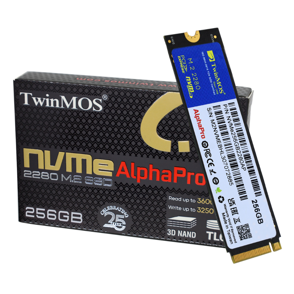TwinMOS 256GB SSD m.2 NVMe