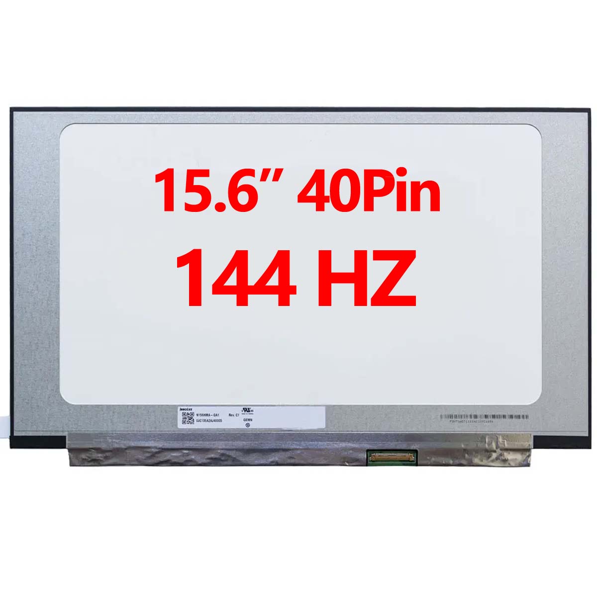 EKR-52-00180 LM156LF2F01 15.6" Ekran 40 Pin Slim Led  panel  vidasız FHD (144HZ)