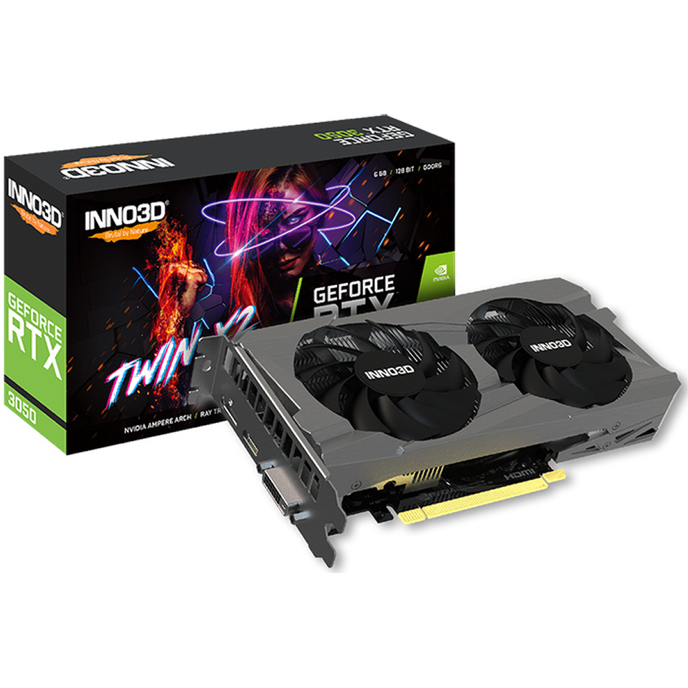 Inno3D RTX3050 Twin x2 v2 6GB 96Bit GDDR6