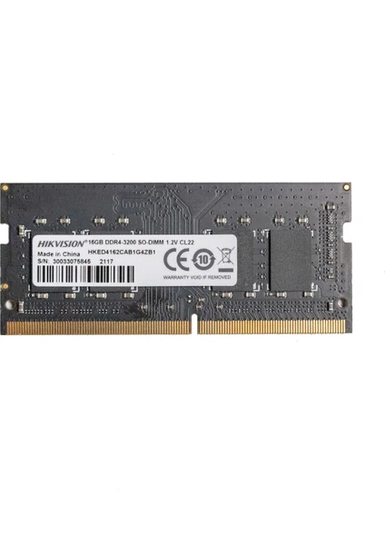 Hikvision 16 GB 3200 MHz SODIMM DDR4 Ram