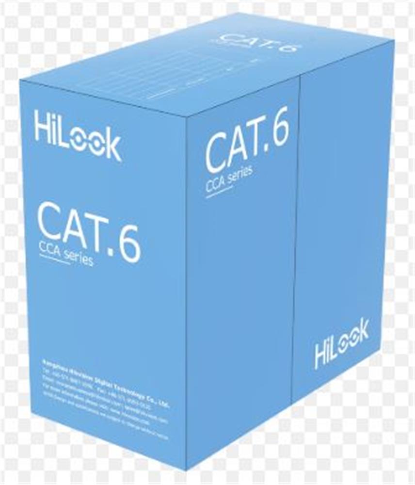 Hilook NC-1LN6UU/CCA/M CAT6 U/UTP 23 AWG 305 Mt Ağ Kablosu, CCA, 0,57 mm