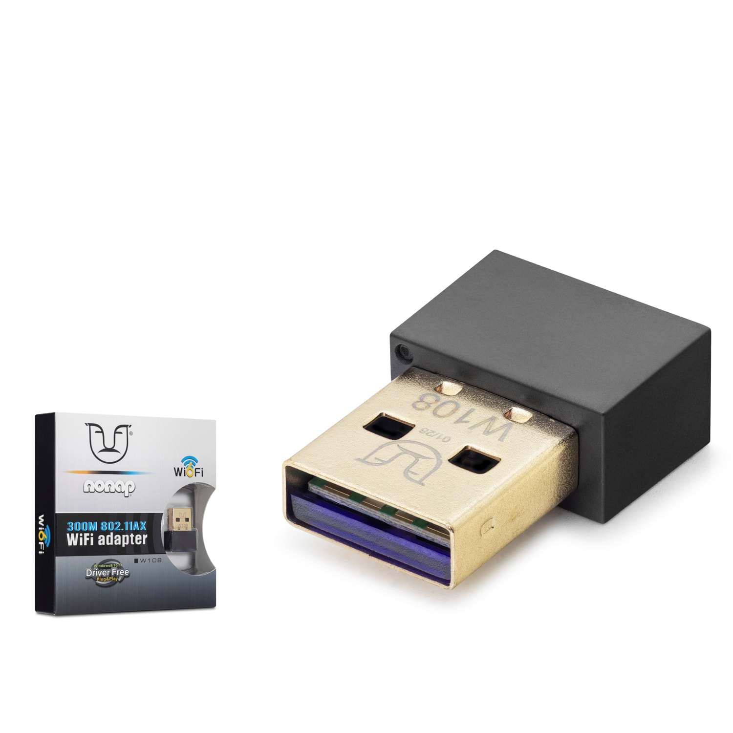 NONAP W103 USB WiFi Adaptörü 300 Mbps DVR Uyumlu Mavi