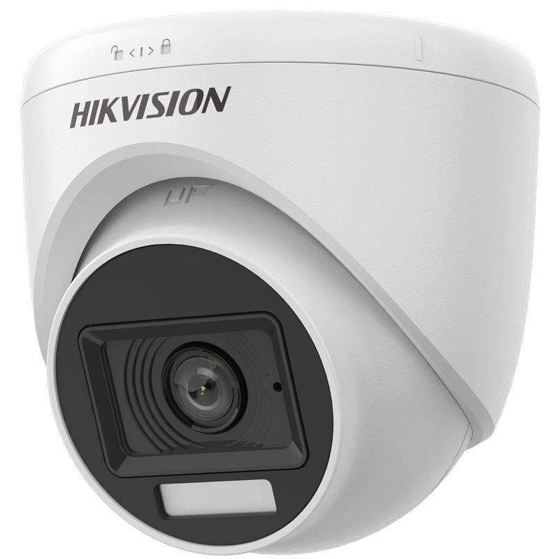 HIKVISION DS-2CE70DF0T-LPFS 2MP 2.8MM SABİT LENS 20 METRE SMART HYBRID DAHİLİ MİKROFON 4IN1 DOME KAMERA