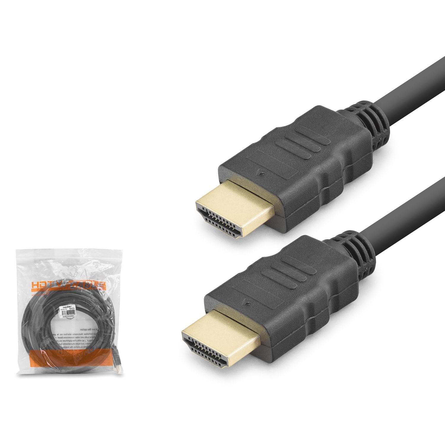 NODAR ND4004 HDMI Kablo OD 7.0 mm 10 m - Siyah
