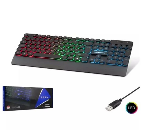 Hadron HDX2604 Led Işıklı Oyuncu Klavyesi