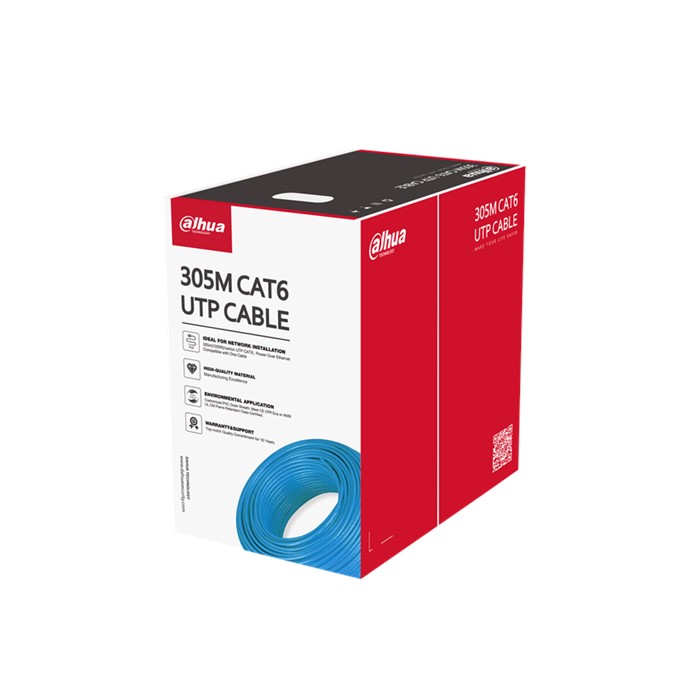 Dahua PFM922I-6UN-C CCA 305M. CAT6 KABLO MAVİ