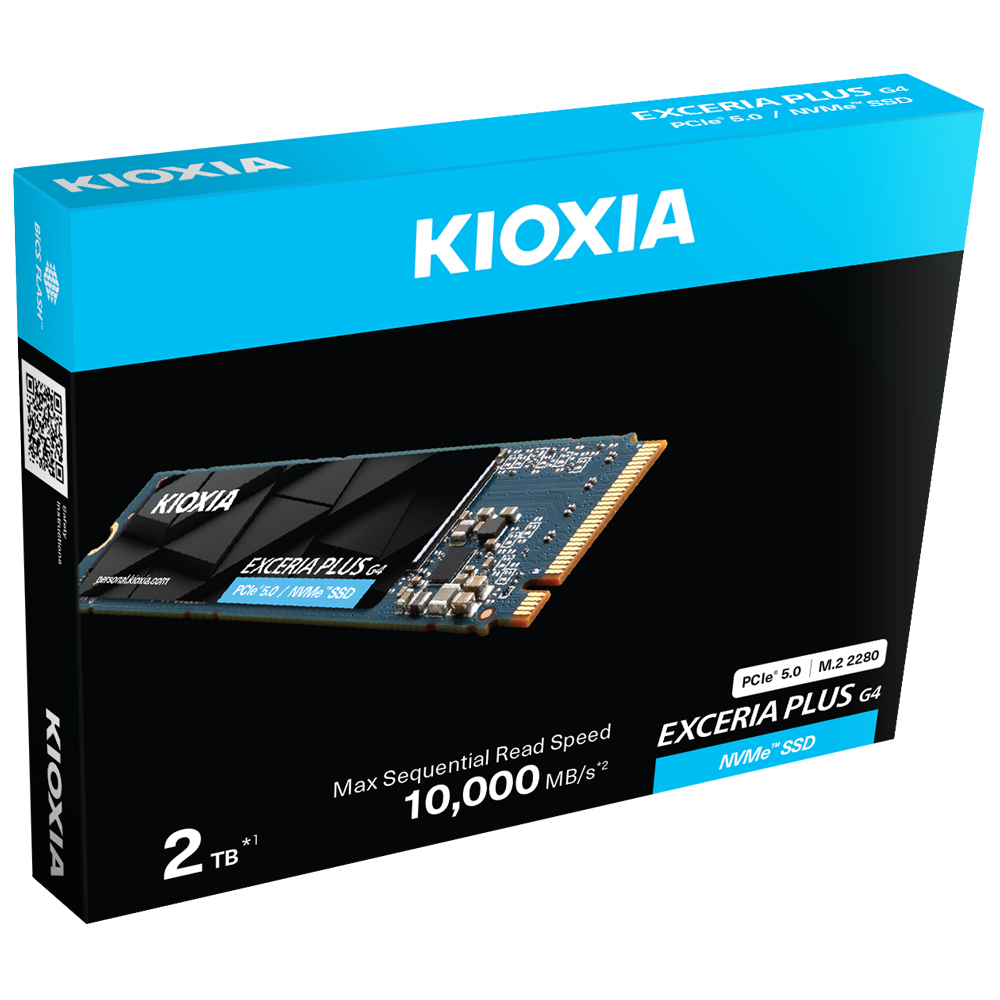 Kioxia Exceria Plus 2TB m.2 NVME GEN5 LVD10Z002TG8