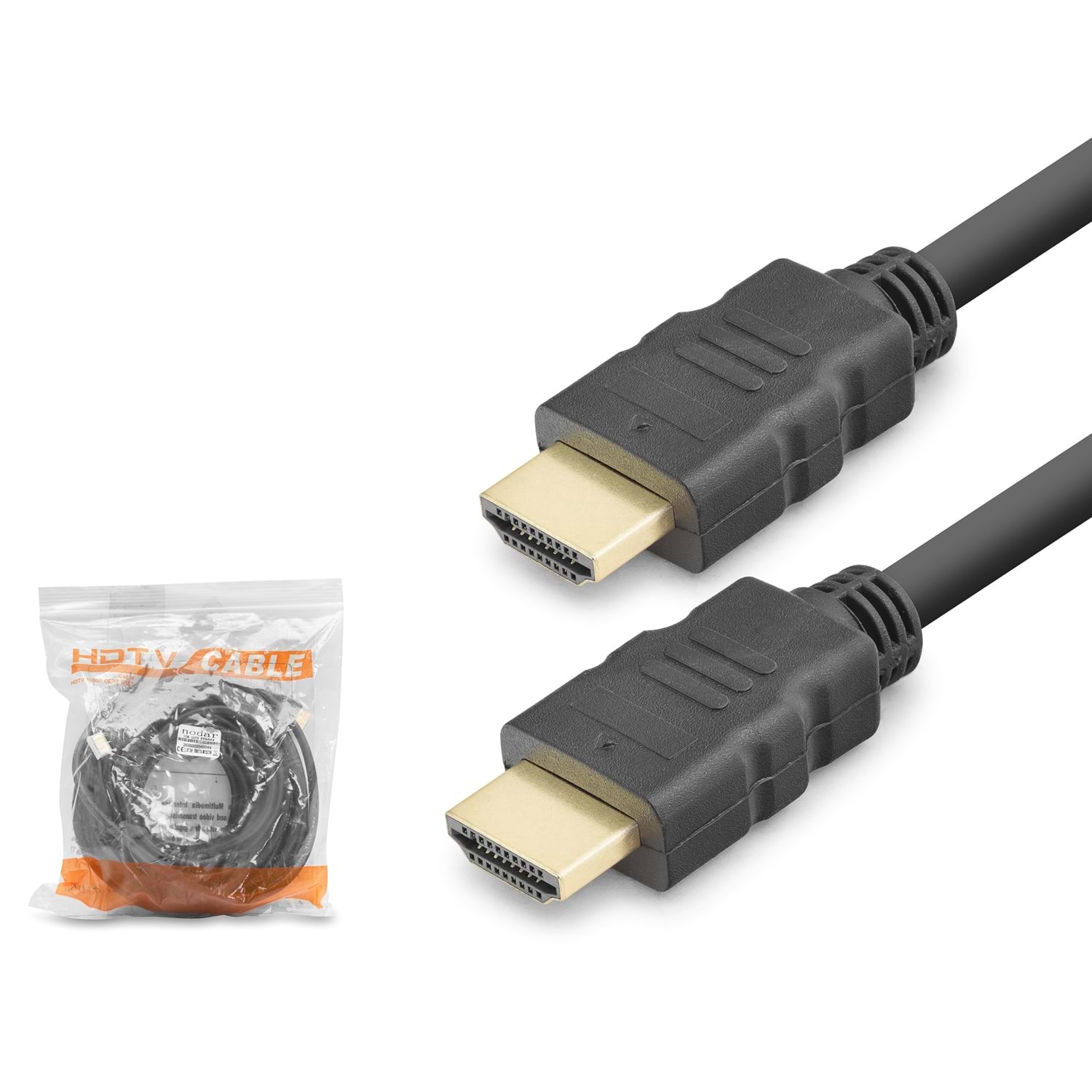 NODAR XY6004 HDMI Kablo 14+1 OD 7.0mm 10M Siyah