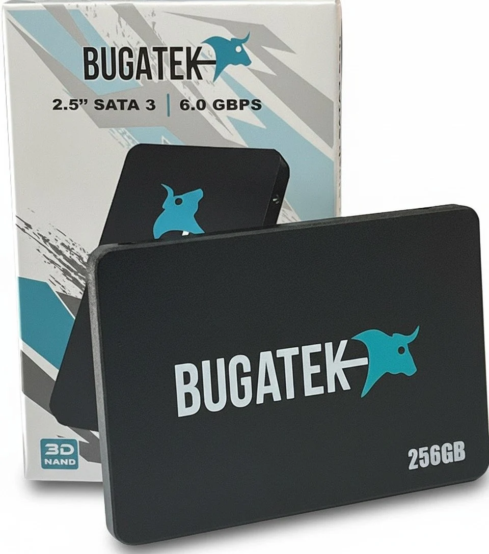 Bugatek BG1526 240Gb 520 / 480 Mbs Sata 3 2.5" Ssd