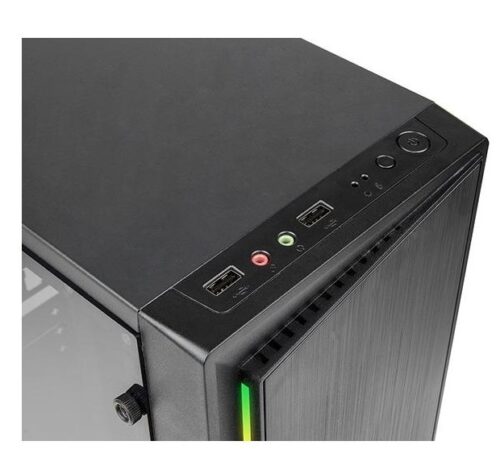 Everest BLAZON RGB Led Şeritli Peak 250W Akrilik Panel Gaming Oyuncu Bilgisayar Kasası - Görsel 3