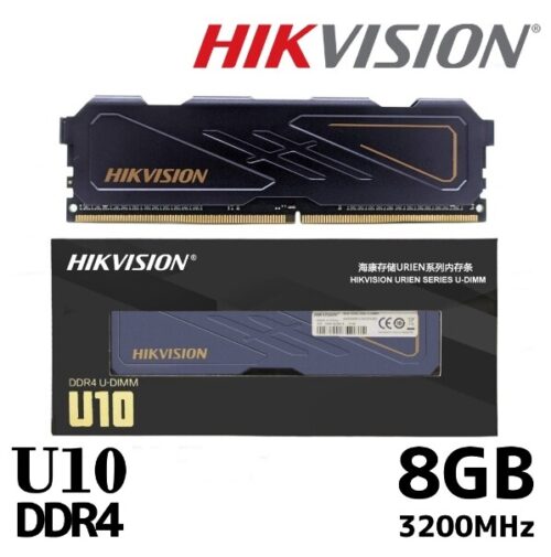 Hikvision U10 Midnight HKED4081CAA2F0ZB2 8GB (1x8GB) 3200MHz DDR4 CL16 - Görsel 2