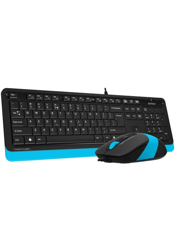A4Tech FG1010 USB Kablosuz Q Klavye Mouse Set MAVİ