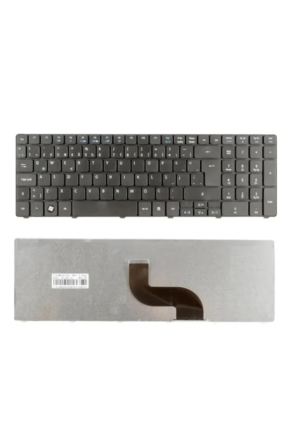 Acer Aspire 5536 Uyumlu Nb Klavyesi Siyah - TR