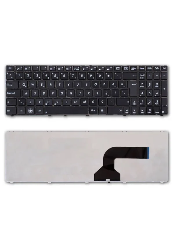 Asus F50 Uyumlu Nb Klavyesi Siyah - TR - İzolasyonlu