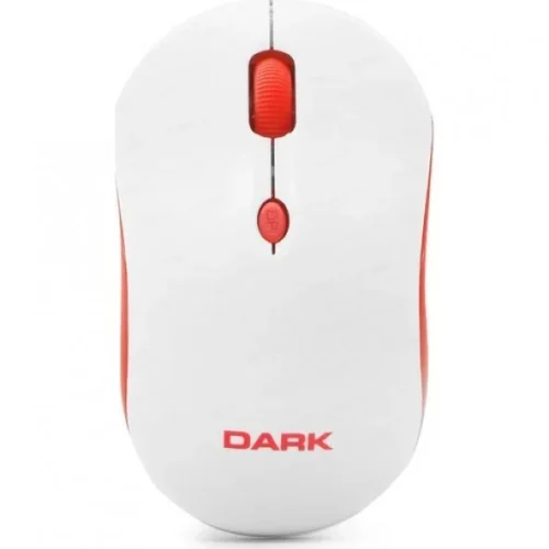 Dark DK-AC-MSW100w Wireless Notebook Mouse - Kırmızı-Beyaz