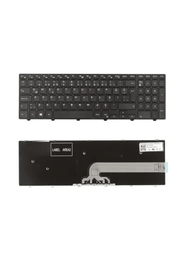 Dell Inspiron 3542 Uyumlu Notebook Klavyesi - Siyah - TR