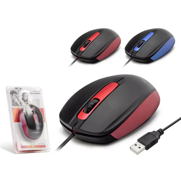 HADRON HDX3253 MOUSE KABLOLU USB 1480 DPI 110CM