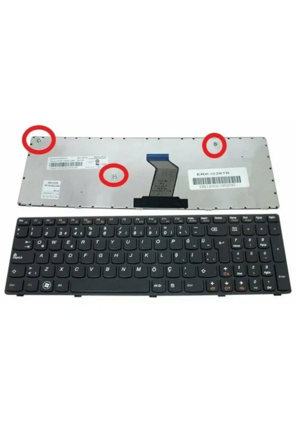 Lenovo G570 Uyumlu Notebook Klavyesi - TR