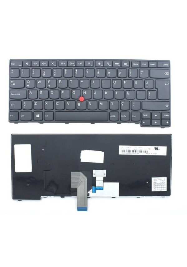 Lenovo ThinkPad T440 Uyumlu Notebook Klavyesi - Siyah - TR