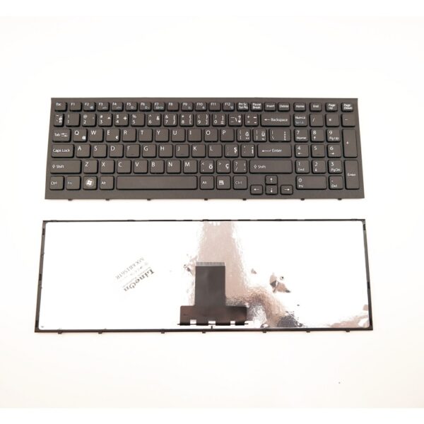 Sony Vaio VPCEB, VPC-EB Serisi, VPCEB1, VPCEB2, VPCEB3, VPCEB4, ... Vb Notebook Klavye - Tuş Takımı / Siyah - TR