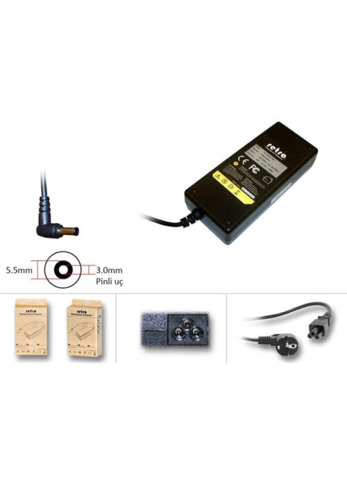 RETRO Samsung 19V 4.74A 90W Notebook Adaptör RNA-SG04
