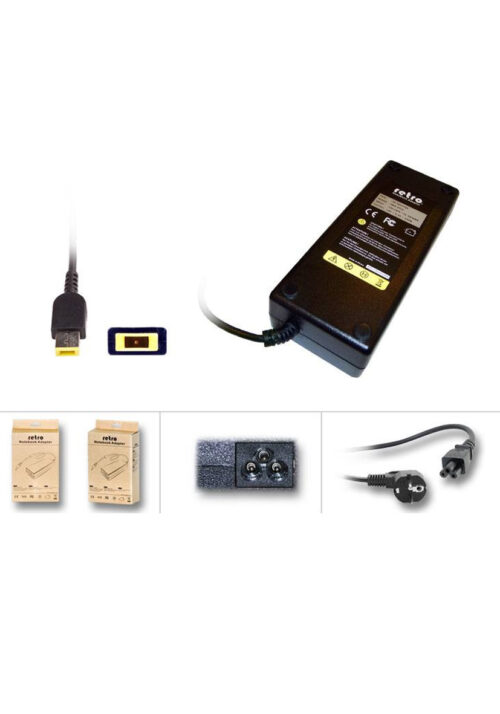 RETRO Lenovo 135W Dikdörtgen Pinli Uç (Usb Tip) Notebook Adaptör RNA-IB09