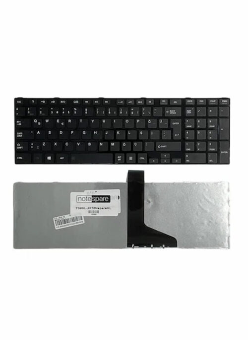 Toshiba Satellite C850 Uyumlu Nb Klavyesi - Siyah - TR - WF