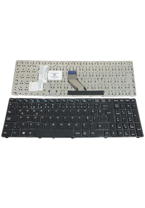 Retro NT50 Casper Notebook Klavye - Tuş Takımı / Siyah - TR